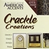 Изображение American Accents Crackle Creations Kit Черный на золоте 242981