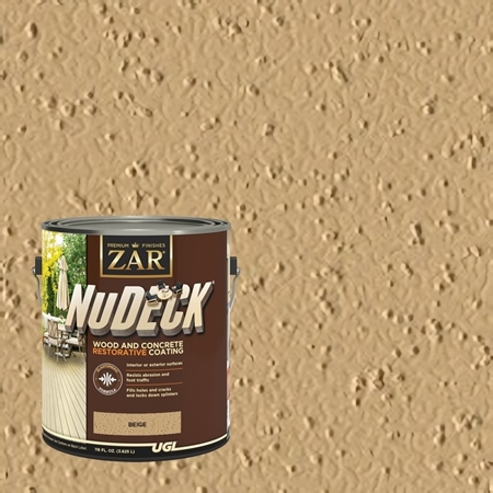 ZAR NuDECK Wood and Concrete Restorative Coating 3,78 л Beige