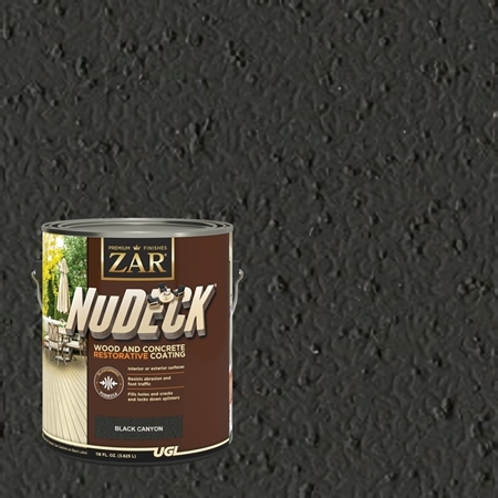 ZAR NuDECK Wood and Concrete Restorative Coating 3,78 л Black Canyon