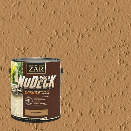 ZAR NuDECK Wood and Concrete Restorative Coating 3,78 л Cedarwood