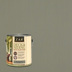 ZAR Solid Color Deck & Siding Exterior Stain 3,78 л Beechwood Gray