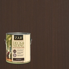 ZAR Solid Color Deck & Siding Exterior Stain 3,78 л Manor Brown