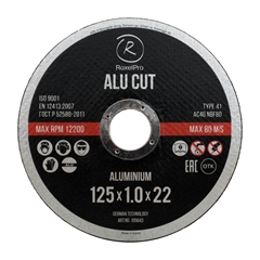 RoxelPro Cutting Wheel ROXTOP Alu Cut 125x1.0x22 105643