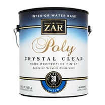 Изображение для категории ZAR Interior Water Base Poly Crystal Clear 3,78 л
