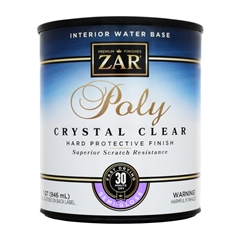 ZAR Interior Water Base Poly Crystal Clear 946 мл Полуматовый 32512