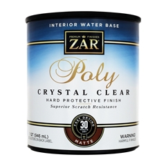 ZAR Interior Water Base Poly Crystal Clear 946 мл Матовый 34412